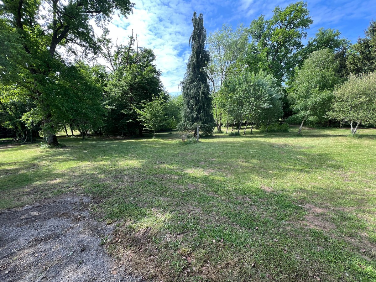 Parc avec arbres centenaires