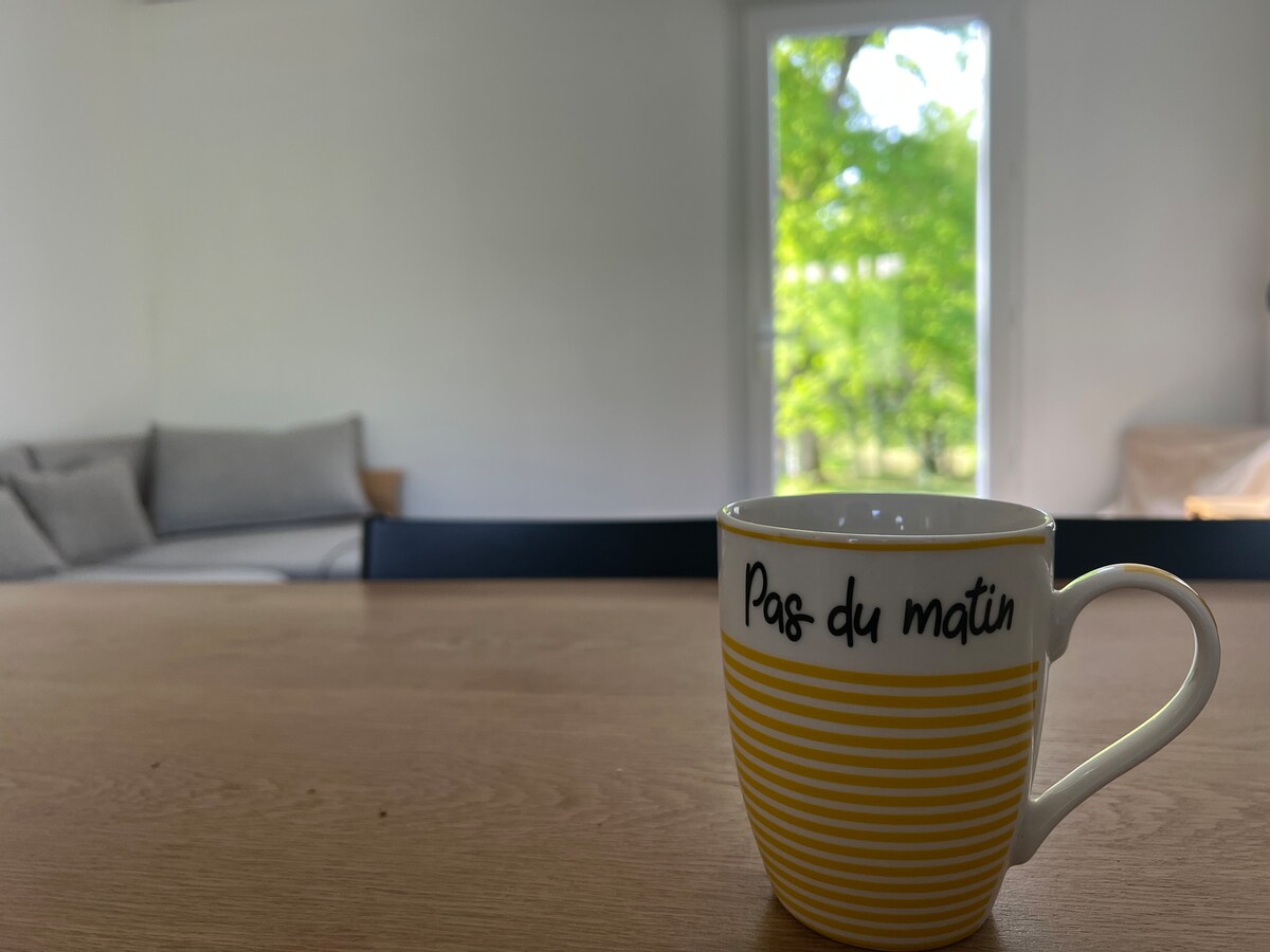 Ambiance matin dans le séjour