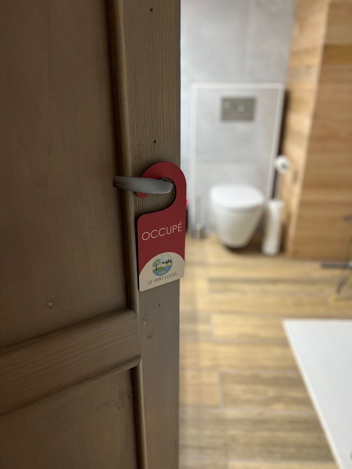 Accroche-porte salle de bain Le Vert Logis